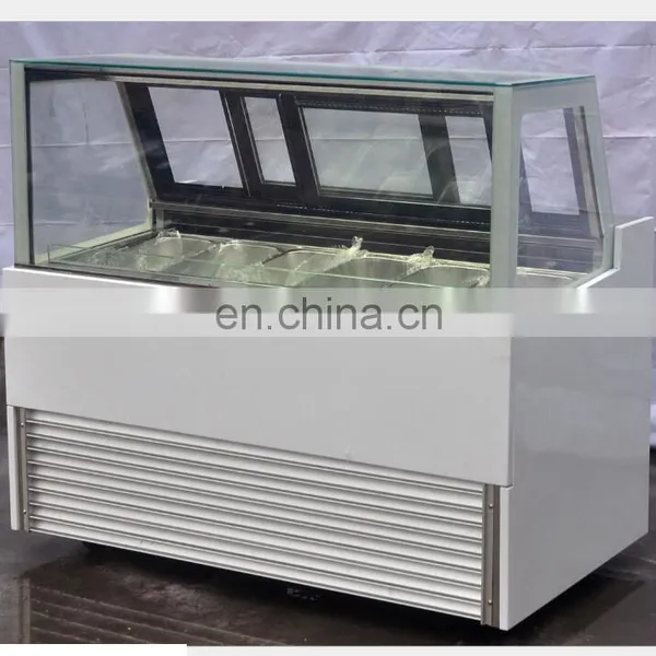 Hot Sale Ice Cream Display Case Freezers Price Commercial Ice Cream Display Cabinet photo-4
