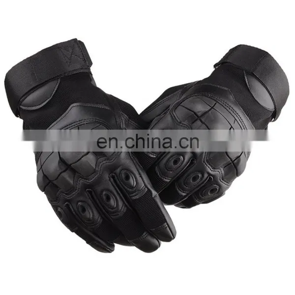 Breathable Comfort Leather Gloves Motorcycle Guantes Para Moto Gloves Black Sandy Olive Impact/slip Resistant SONICE3132 CN;JIA photo-5
