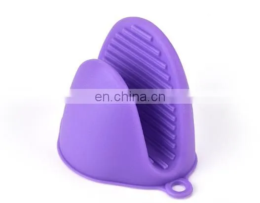 Cheap Household Kitchen Silicone Cooking Heat Resistant Mitts Microwave Oven Gloves photo-4