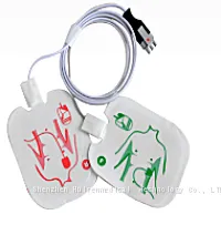XD330 DM30 AED Electrode 96389 Medical Medical Silicon Ecg Electrode for Defibrillation Monitor With Cable