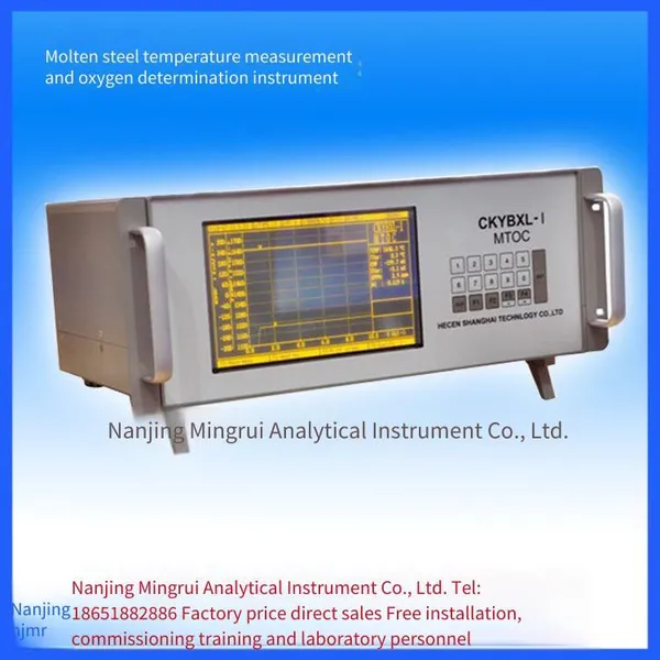 Supply of Molten Steel Oxygen and Carbon Content Detector, Mingrui Ckybxl-1 Mtoc Type Molten Steel Temperature and Oxygen Measuring Instrument photo-2