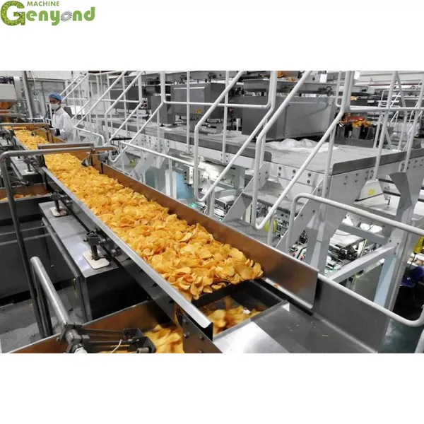 Stackable Potato Chips Production Line Pringles Chips Making Machine photo-6