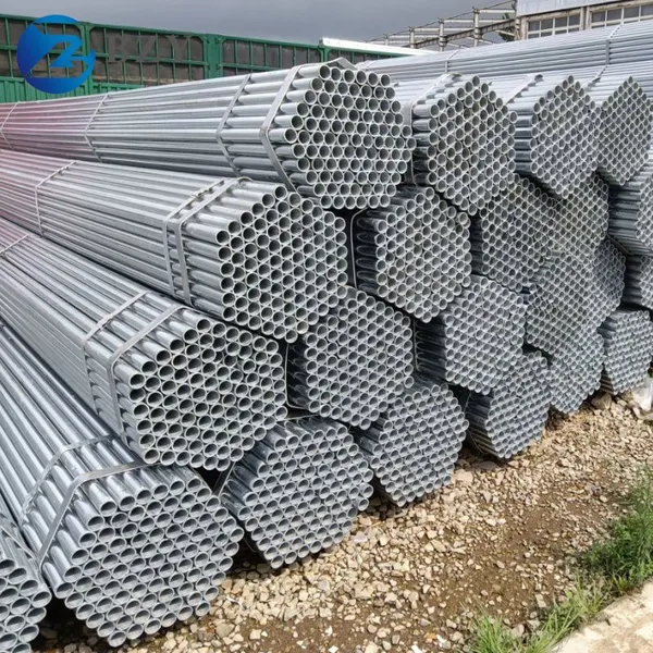 1 1/2'' Galvanized Steel Pipe Gi Pipes for Greenhouse photo-2