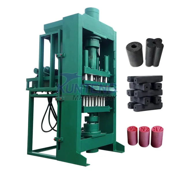 Four Column Hydraulic Press Machine Coal Powder Forming Hookah Charcoal Fruit Charcoal Hydraulic Forming Machine EPC