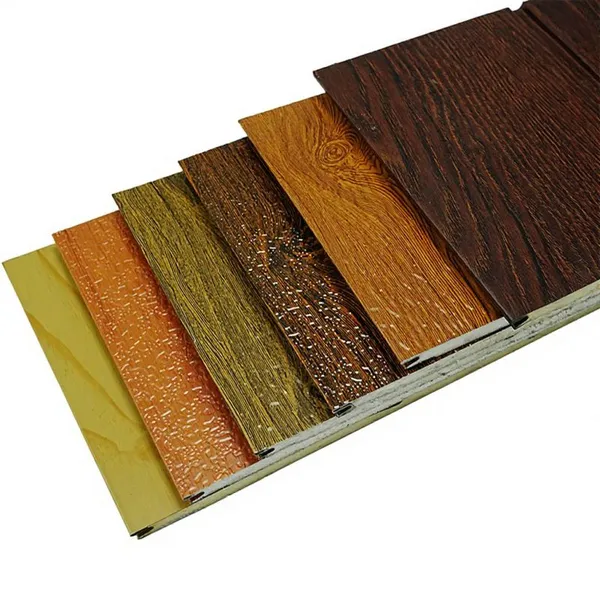 Linyi PU Wall Panel Metal Siding Metal Panels PU Sandwich Panel photo-4
