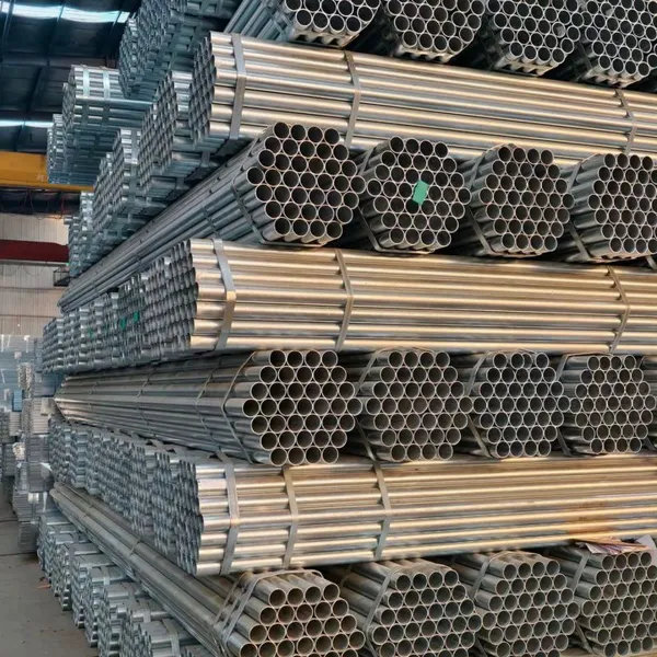 Hot Dipped Galvanized ERW Steel Pipe Round Section ASTM Standard API EMT Pipe Black EN With Welding Cutting & Bending Services photo-5