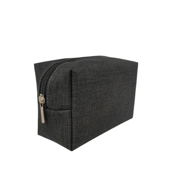 Rectangular Cosmetic Bag, Waterproof Zipper Makeup Pouch, Portable Travel Storage Organizer for Toiletries photo-4