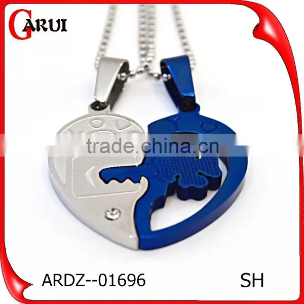 Mothers Day Wholesale Gifts Crystal Heart Silver Pendant For Friends photo-3