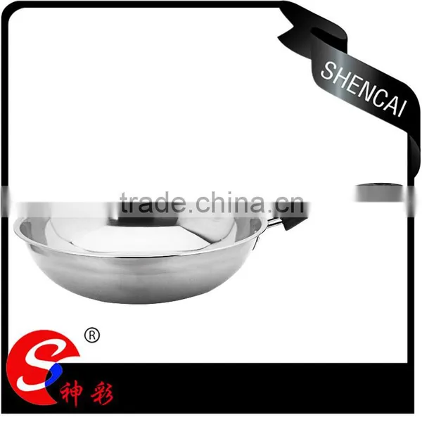 FDA LFGB SGS Stainless Steel Non Stick Frying Pan for House photo-5