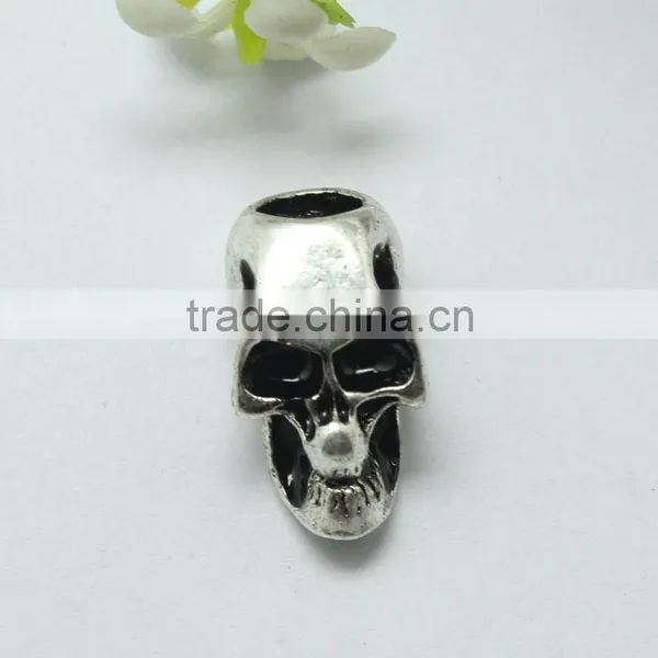Lead Free Nickle Free Zinc Alloy Pdora Skull Shape Jewelry Hole Beads for Bracelets and Necklaces Quality Choice photo-4