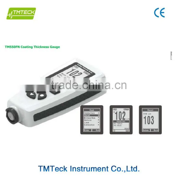 Metal Test Portable Paint Coating Thickness Gauge