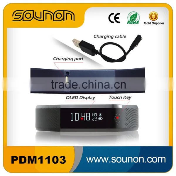 2015 Digital Fitness Smart Bracelet Bluetooth, Silicone Wristband Pedometer,Sedentary Reminding Smart Bracelet Watch photo-5