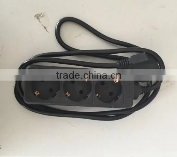 European Standard 3 Outlets Powe Strip
