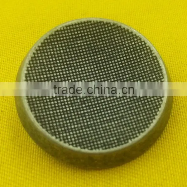 25mm Metal Shank Button in Anti-Silver Color --- MJ1168 photo-4