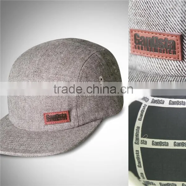 OEM Snapback Cap, 100% Cotton Snapback Hat, 5 Panel Snapback Cap photo-2