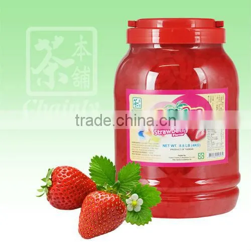 Strawberry Flavor Coconut Jelly