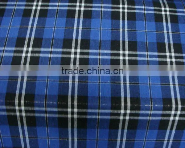 Poly Cotton Yarn Dyed Stock Fabric photo-6
