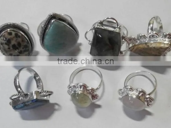 Wholesale Natural Gemstone Metal Rings @ Usd 1 photo-6