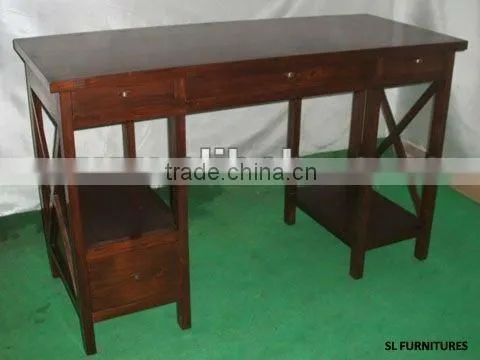 Computer Table - Wooden Computer Table
