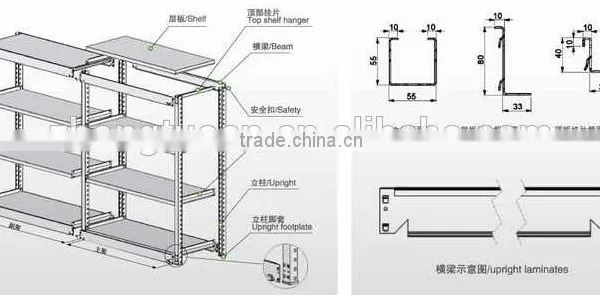 Durable Supermarket Shelf Maker by Cold Roll Forming Machine/thickness From 0.5-3mm photo-3
