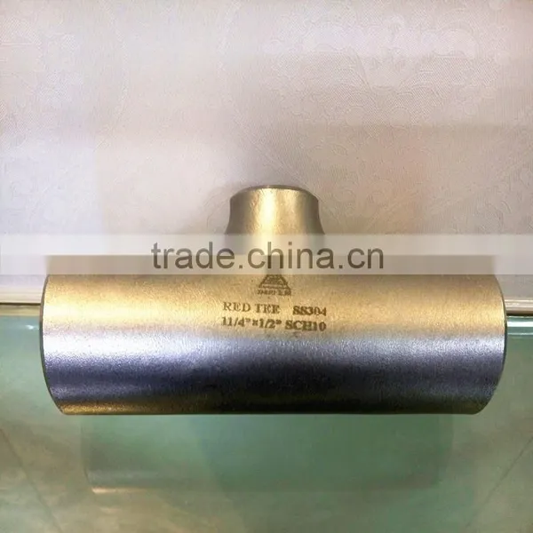 Pipe Fittings Tee Reducing Tee High Pressure Y Pipe Fitting Tee photo-4