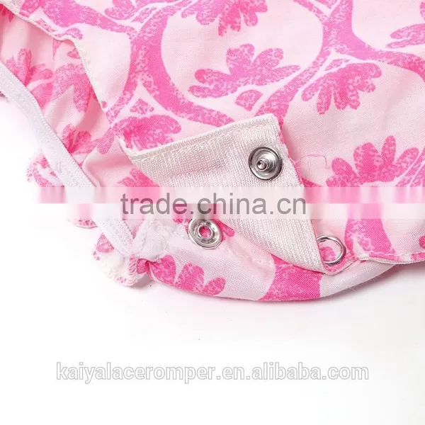 2016 Wholesale Baby Girl Romper Toddler Pink Bodysuit High-quanlit Kids Clothes photo-6