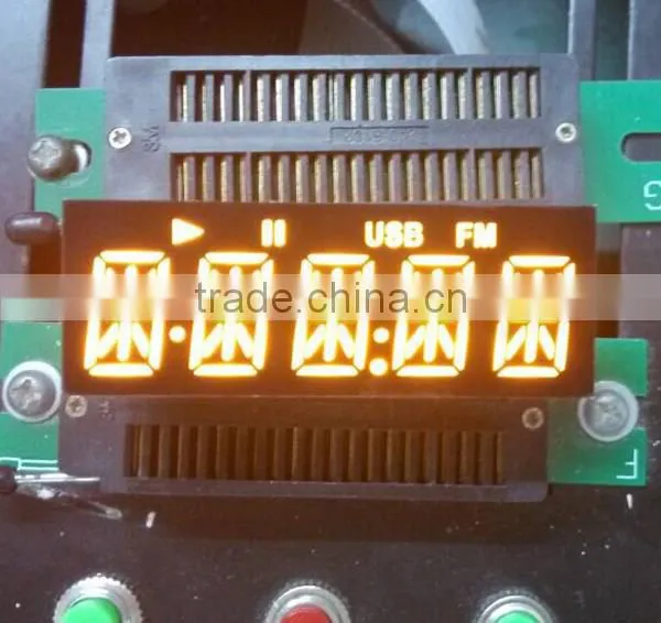 Alphanumeric Display 5-digit 14 Segments Led Display in Yellow Color Digits photo-5