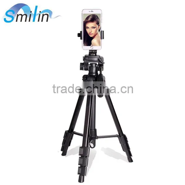 White Box Packaged Photography Selfie Professional Tripod Camera Projector Mount With Carry Bag photo-4