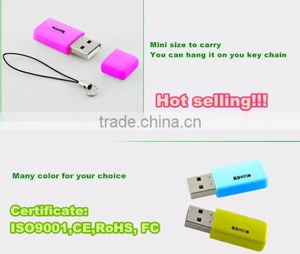 CE , ROHS , FC Aprrove Self-built Wifi Hotspot Mini Wifi Router Usb