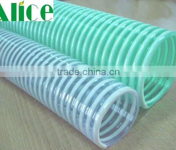 Flexible Colourful PVC HELIX SUCTION HOSE photo-3