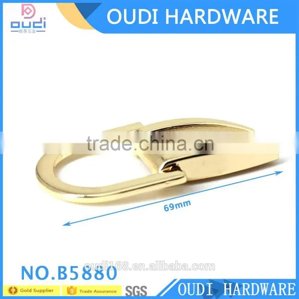 High Quality Bag Hardware Accessories Bag Fitting Metal Handle Buckle For Handbag photo-4