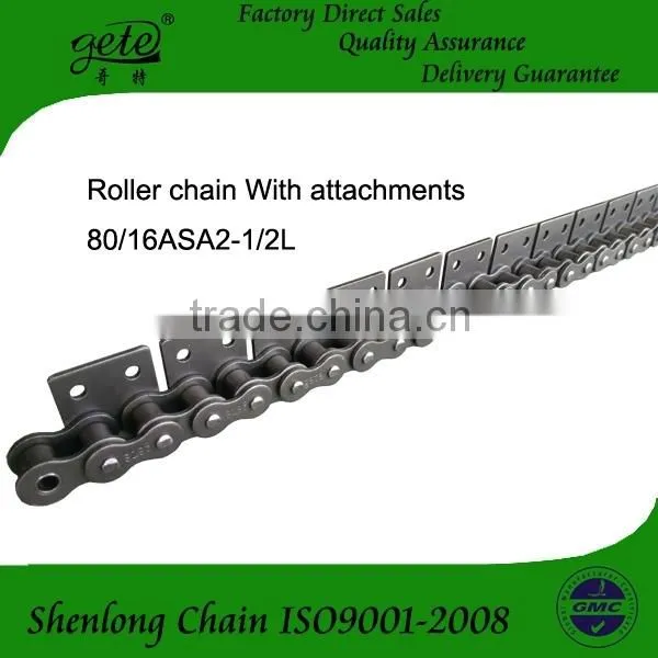 Roller Chain 80-1 With K1 Attachments Every Out Link Both Side-80K1/2L photo-2