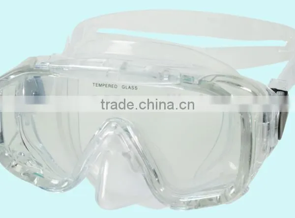 China Silicone Tempered Glass Full Face Diving Mask For Sale photo-5