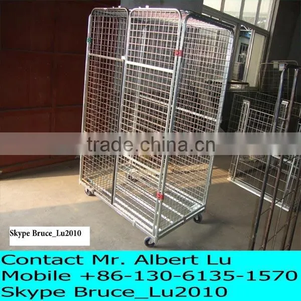 Metal Cage Warehouse Roll Cage