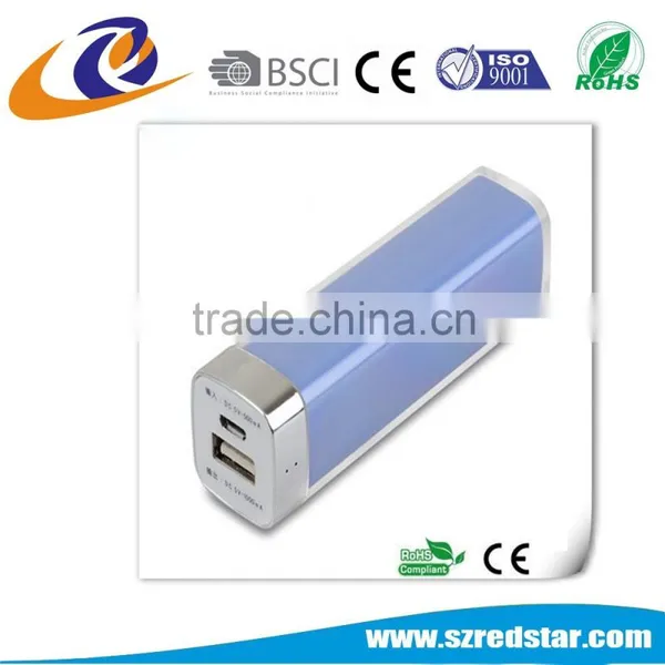 CE RoHs 2600mAh Lipsticks Power Bank photo-4
