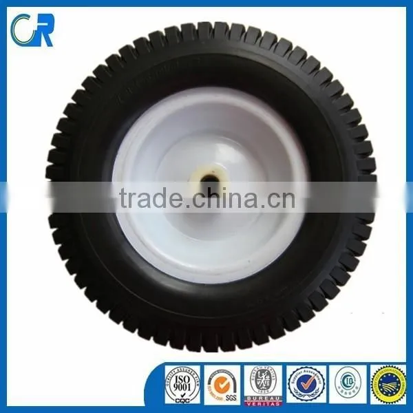 Beach Cart Wheel Mower Flat Free Tire 5.00-6 Foam Tire photo-2