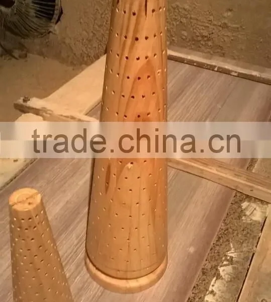 High Quality Painted Wood Christmas Lollipop Shelf Rack photo-6