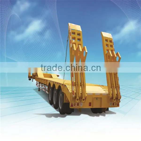 Time Go 2 or 3 Axles Low Flatbed Semi Trailer photo-2