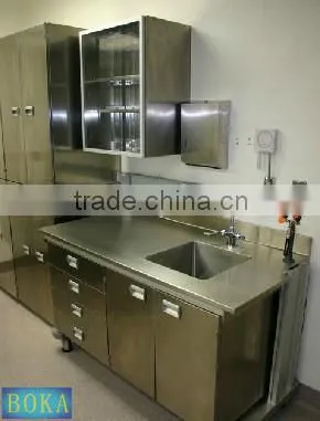 Stainless Steel Work Table Drawers Lab Furniture photo-5