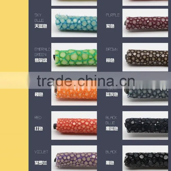 High Quality Luxury Stingray Leather Cord for Bracelet Making, Stingray Skin Cord