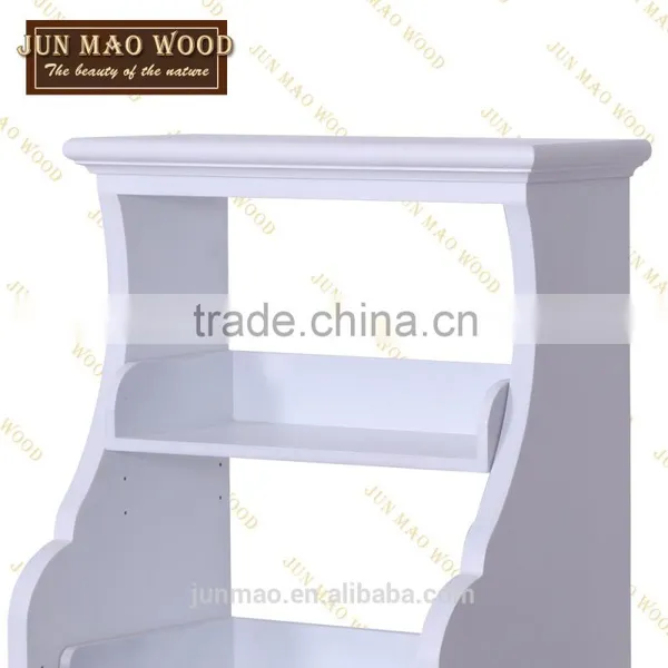 MFD Wood White Colour 4-Ply Display Showcase Makedup/cosmetic Display Stand photo-2