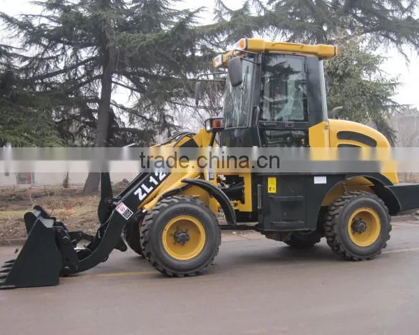 1200kg Wheel Loader, Small Wheel Loader ZL12F