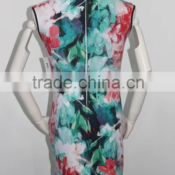 2015 New Design Digital Printing Customized Dress, Fashion Women's Skirt photo-2