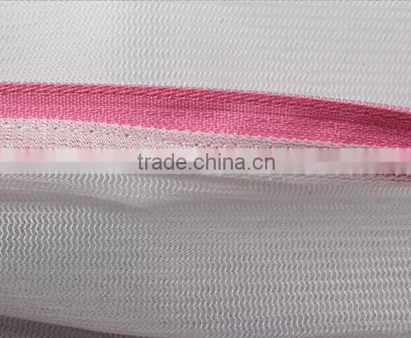 YIWU RODA 100%polyester Crystal Zipper Head Fine Mesh Washing Bag photo-5