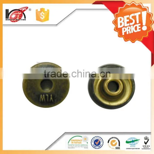 Plating Technics Fashion Designer Clothing Button Ni-plated Jean m4 Rivets for Denim Cloth photo-3