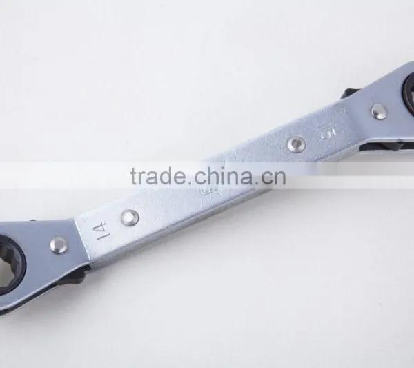 Offset Box Gear Ratcheting Ratchet Wrench Set MM photo-5