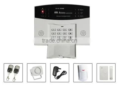 Multi-language Voice &SMS GSM Alarm System Large Pack Embedded With RF Technology