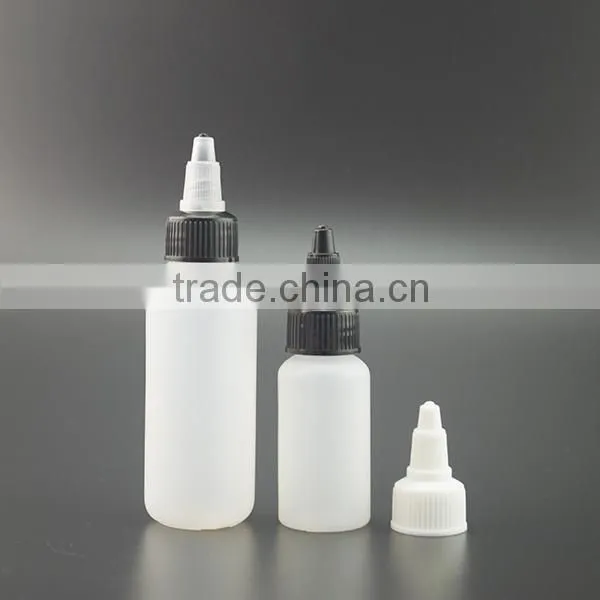 30ml PE Bottles With Twist off Caps Clear Eye Drop Bottle E-cigarette Drop Bottle photo-3