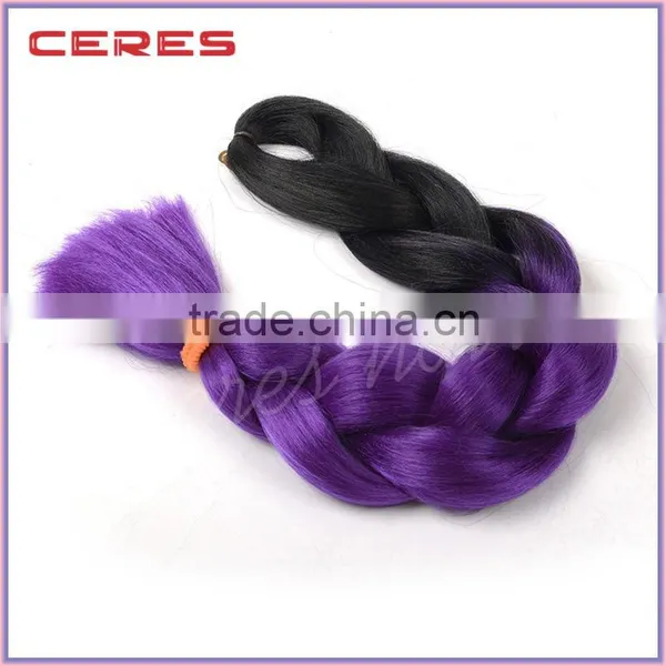 Factory Wholesale Japanese Synthetic Fiber Ombre Jumbo Braid Hair,havana Mambo Twist 12 Inch Quality Choice photo-5