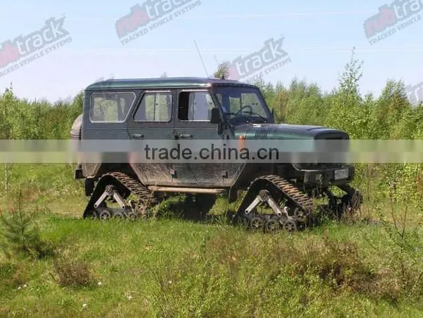 Manufacturer High Quality Small Vehicle Rubber Track System for All Terrains photo-2
